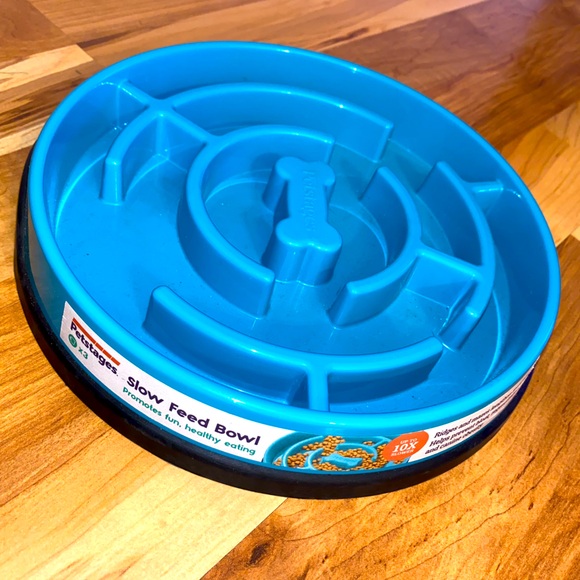 Petstages Slow Feed Dog Bowl - Picture 1 of 4